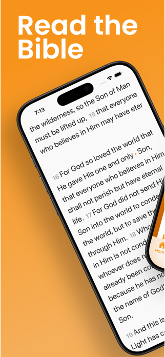 Orange Bible App Screenshot 1 of 10