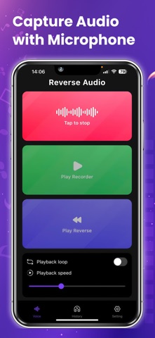 AI Reverse Audio screenshot