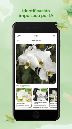 Captura de pantalla de PlantSnap - Identify Plants en iPhone 3