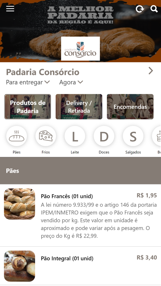 Padaria Consórcio - 1.6 - (iOS)