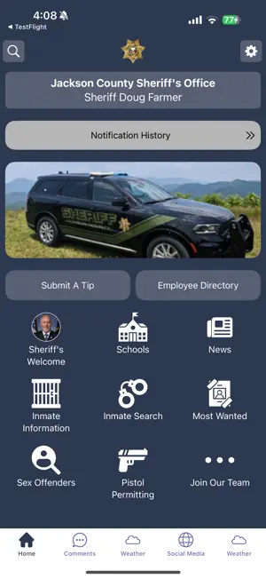 Jackson County Sheriff (NC) screenshot 1