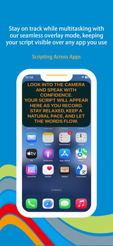 Wonder Prompt - Teleprompter iPhone screenshot