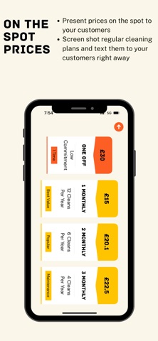 Window Cleaning Calculator screenshot