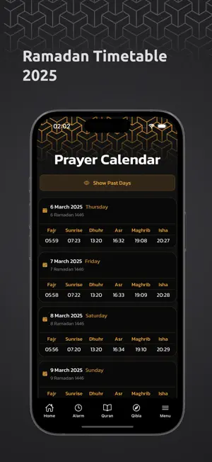 Prayer Times Pro 2026 screenshot 2