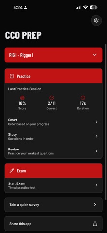 CCO Prep Screenshot 2 of 3