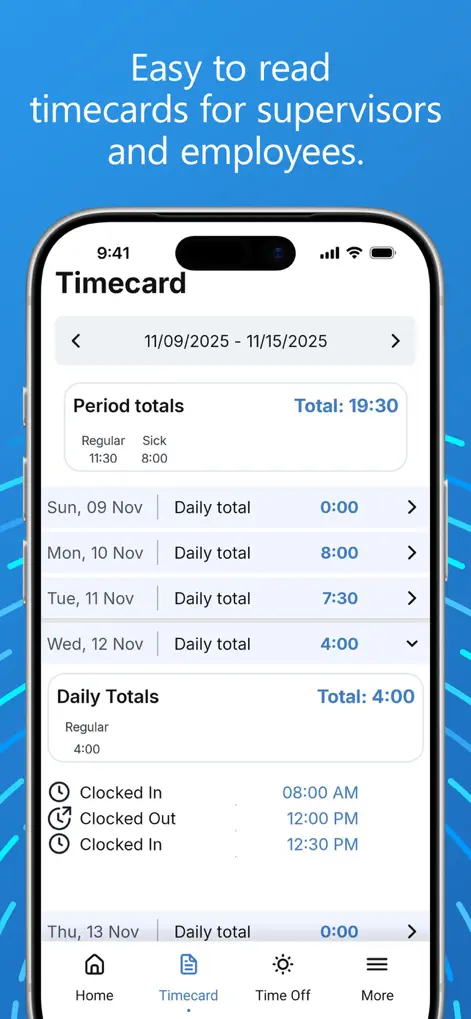 PayClock - Business App | MWM