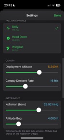 DropZone Altimeter Skydive Sim screenshot