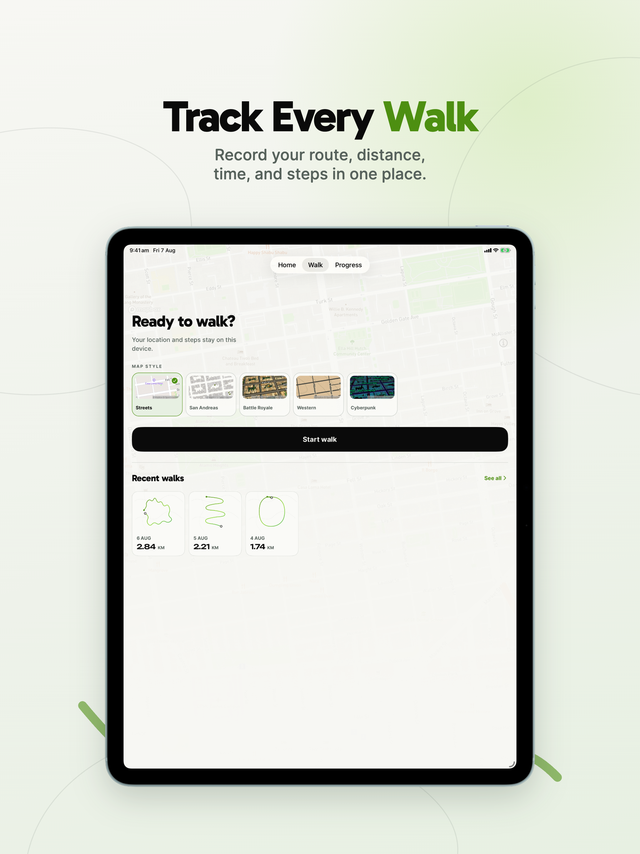 WalkHero: Pedometer & Steps screenshot 10