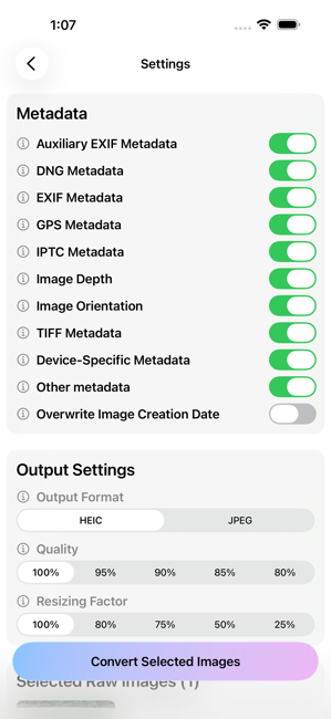 Kompressor - Compress images Screenshot
