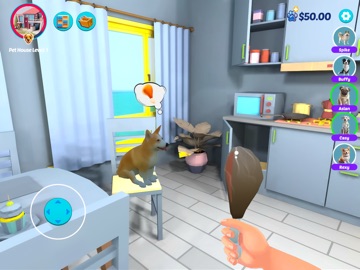 Dog Games & 3D Puppy Simulator iPad screenshot