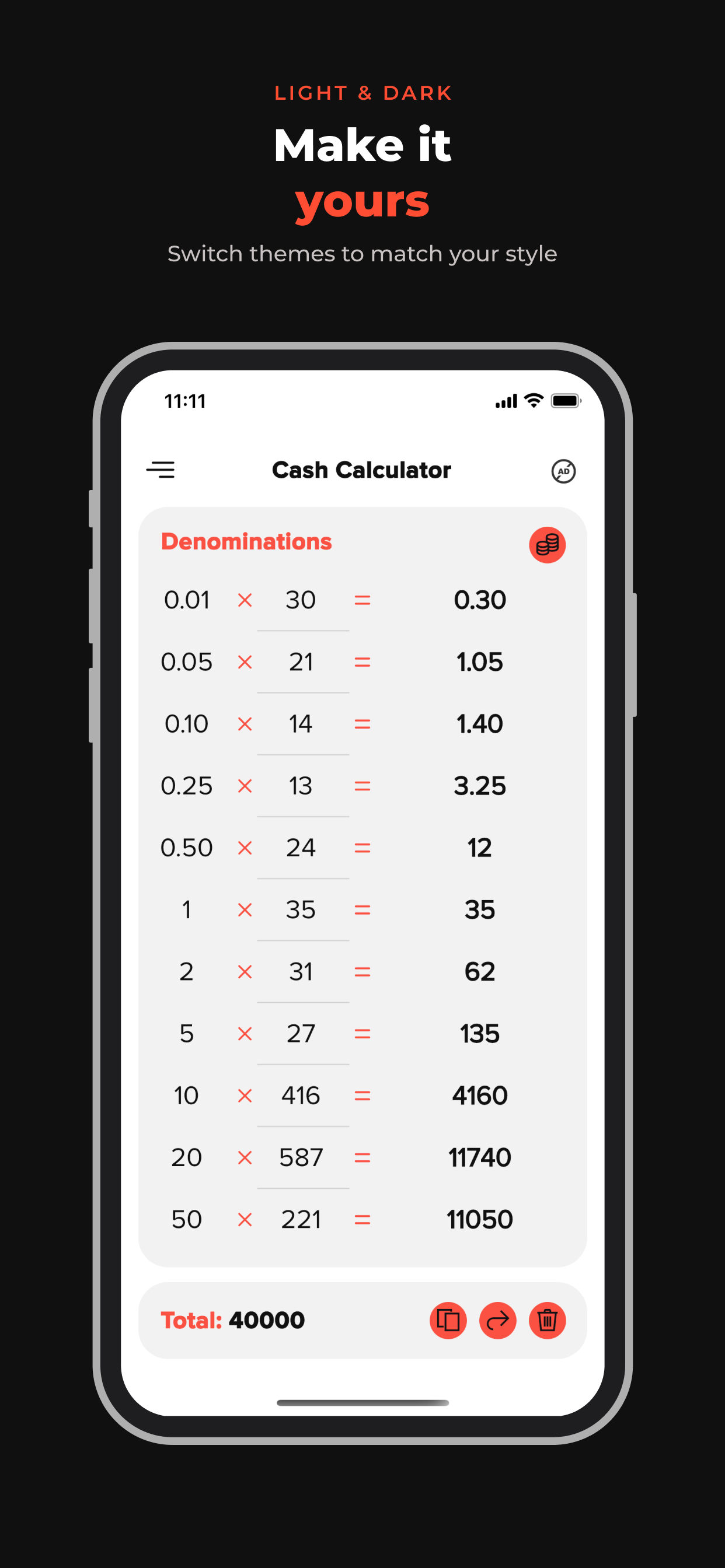 Cash Calculator: Money Counter screenshot 5