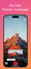 Dual Cam Recorder Pro One Take screenshot