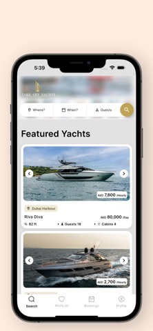 Take off Yachts screenshot