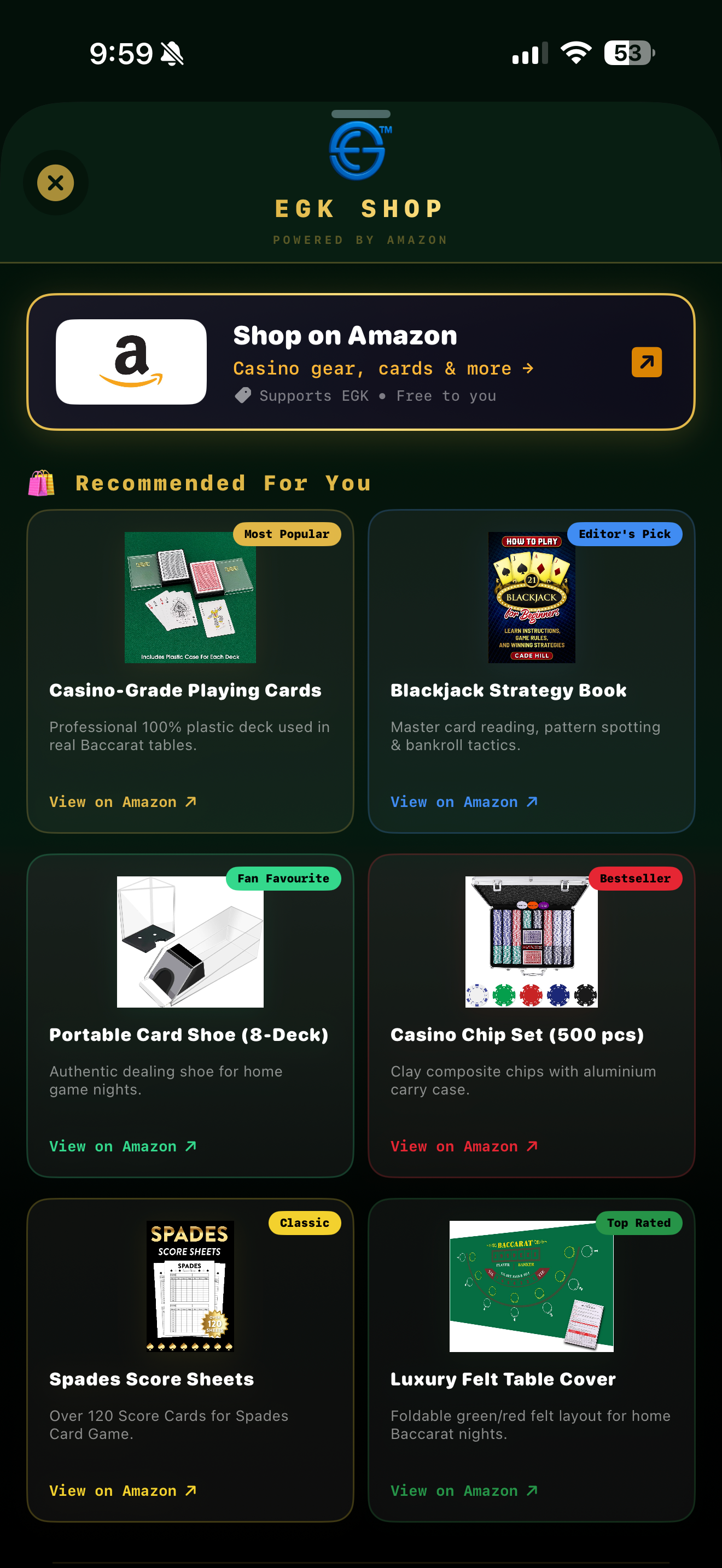EGK BlackJack screenshot 3