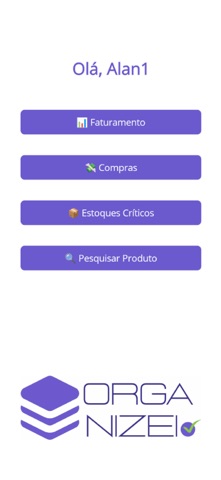 Organizei APP screenshot