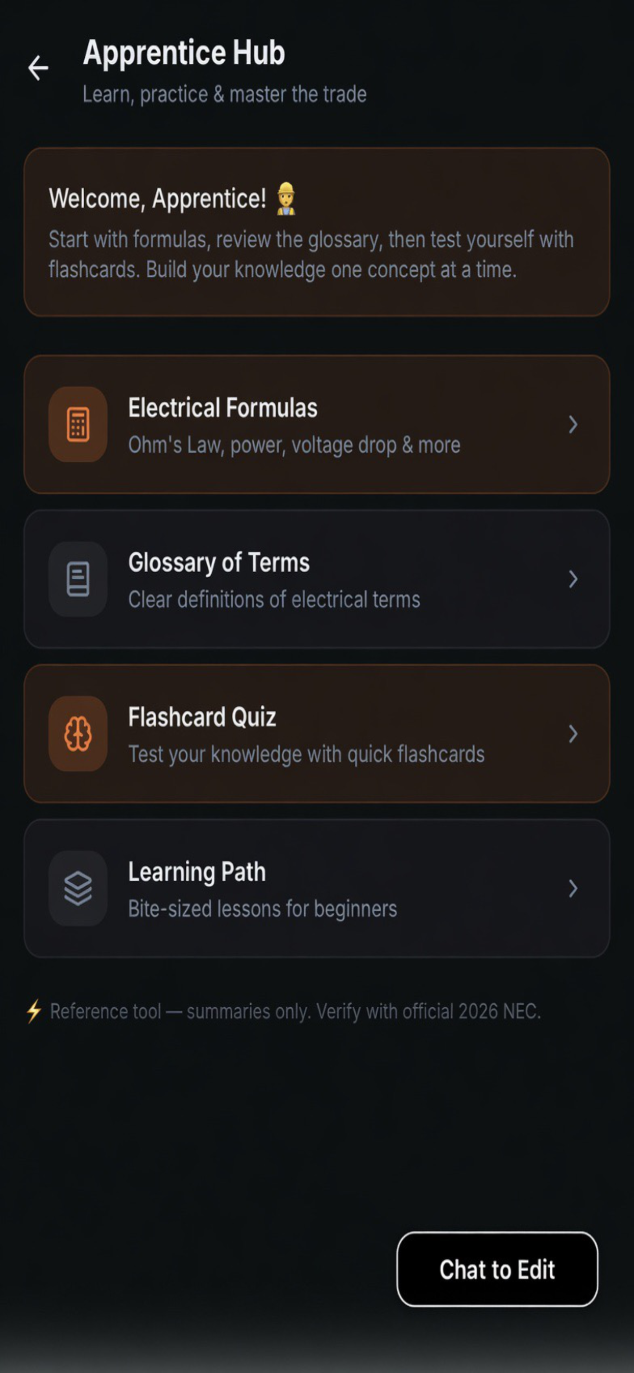 SparkGuide - NEC Companion