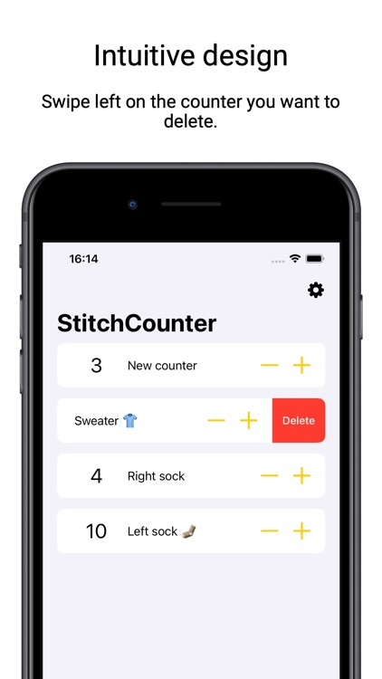 Stitch Counter App