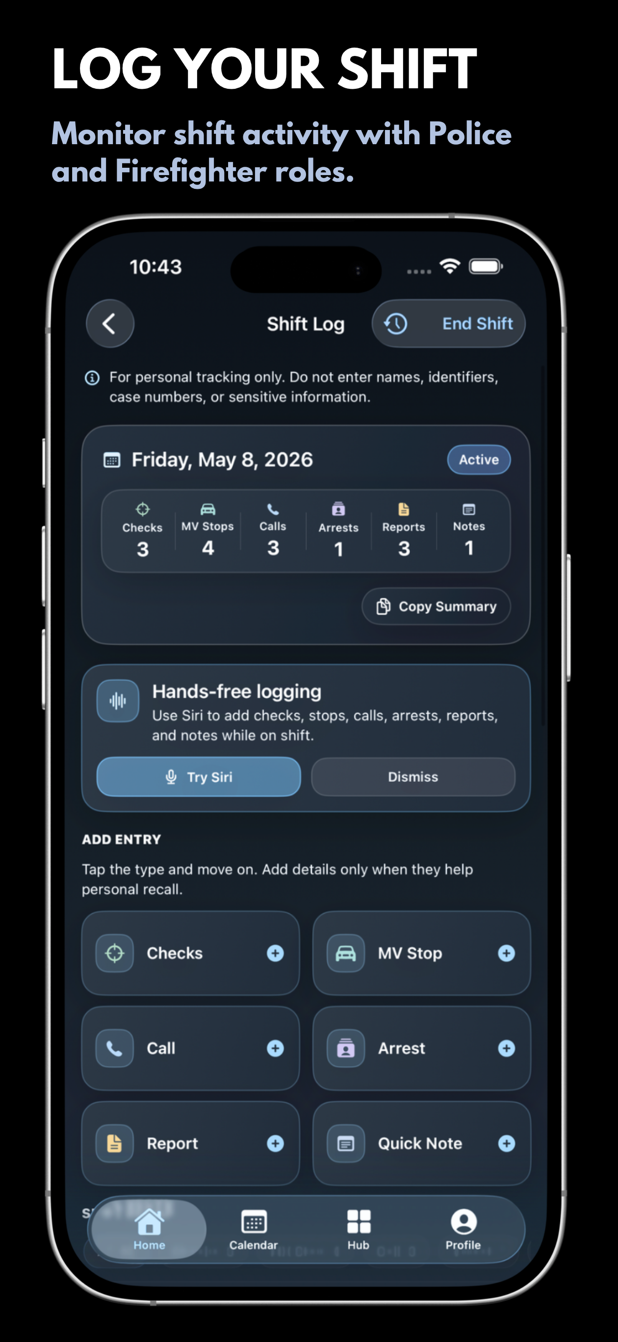 DutyWire: Shift Calendar