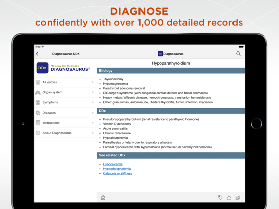 Screenshot #4 pour Diagnosaurus® DDx