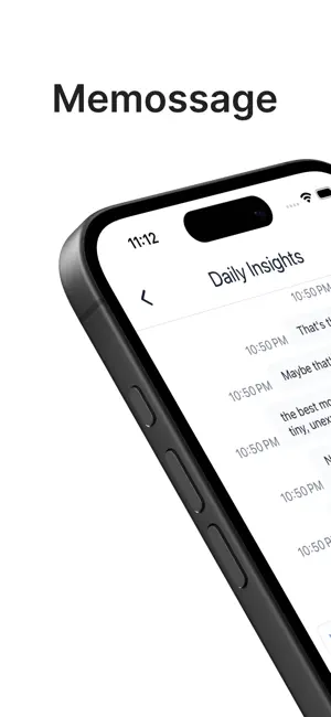 Memossage : Note like you chat screenshot 1
