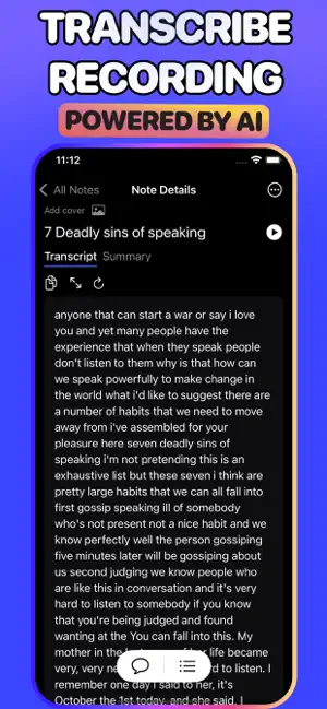 AI Note Taker: MemosAI screenshot 1