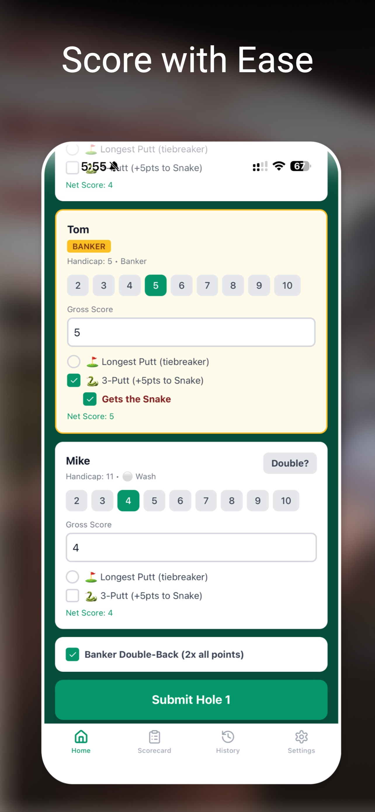 World's Best Banker Golf App screenshot 5