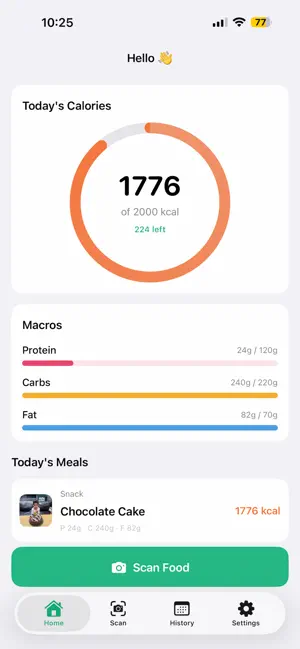 Calz AI screenshot 1