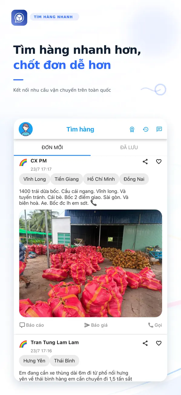 Screenshot #1 pour Tìm hàng nhanh