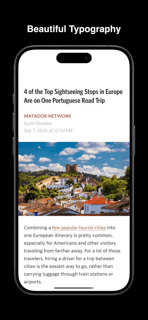Unread RSS Reader iPhone App Screenshot 1 – Nachrichten