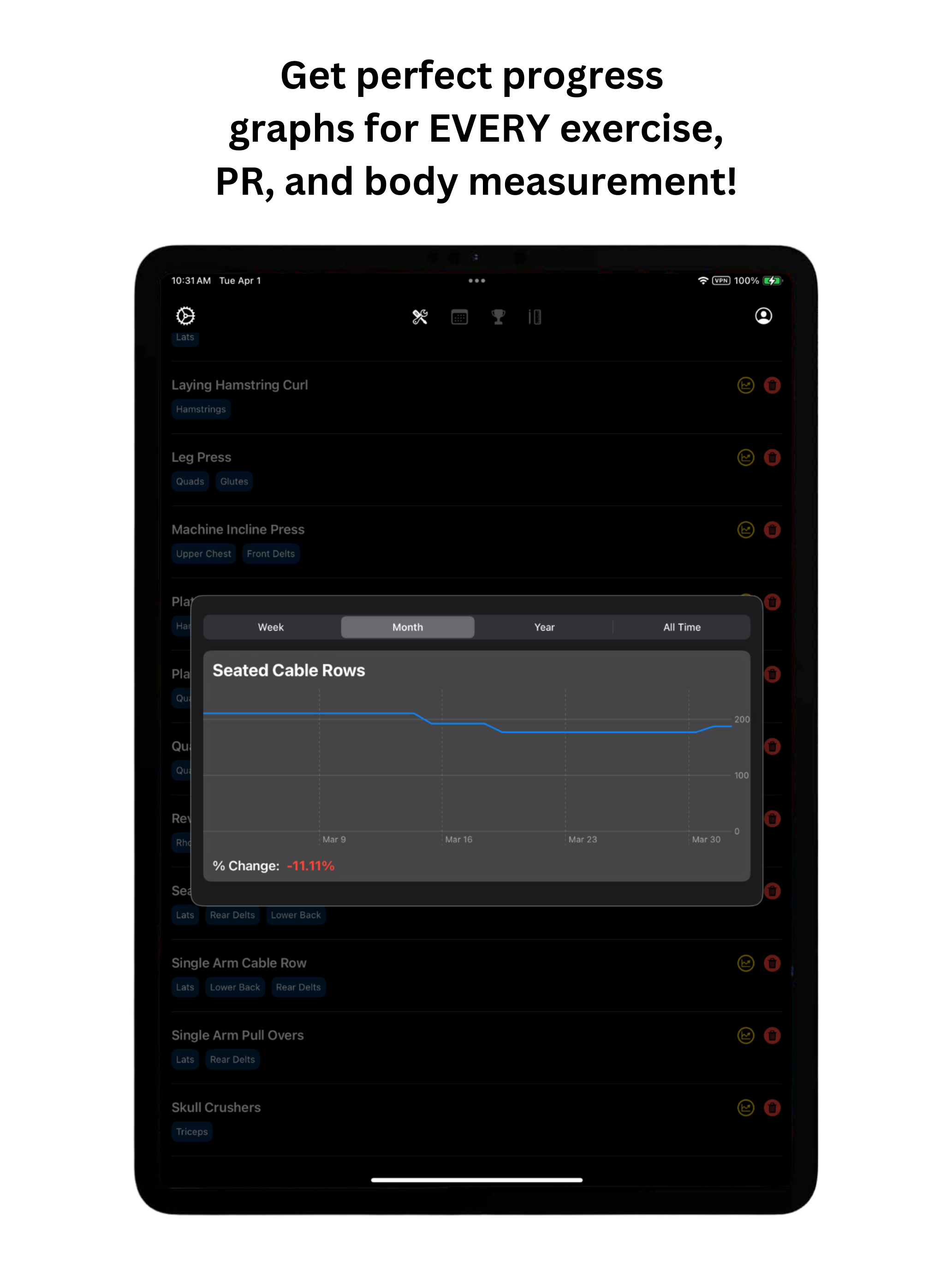 Maxlyft Workout Tracker + Log