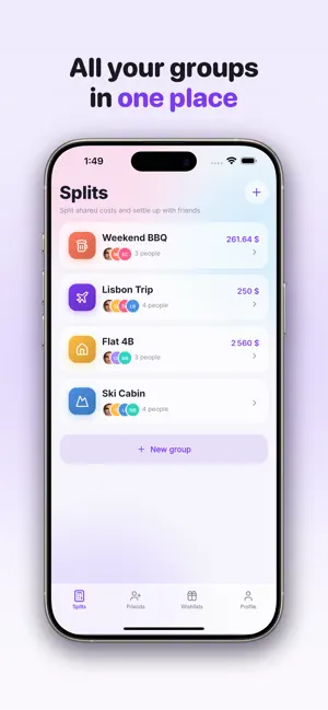 Quits: Split Bills & Expenses screenshot 4