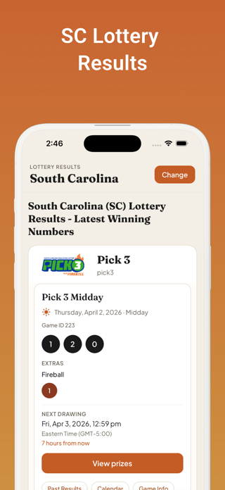 Lottery Post Results Screenshot 3 of 10