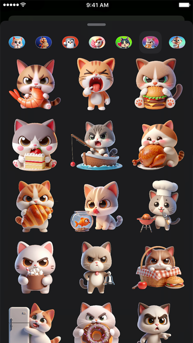 Screenshot 3 of Hangry Cats App