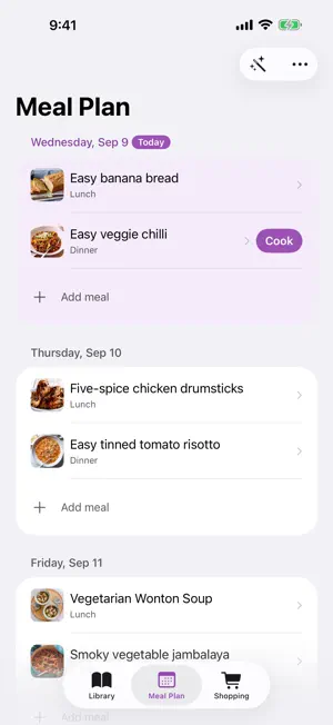 Ladle: Recipes & Meal Plan screenshot 4