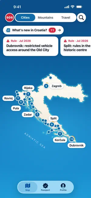 CroVenture: Croatia Travel screenshot 1