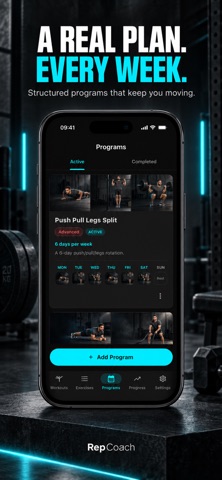 RepCoach: Gym Workout Tracker Screenshot 6 of 9