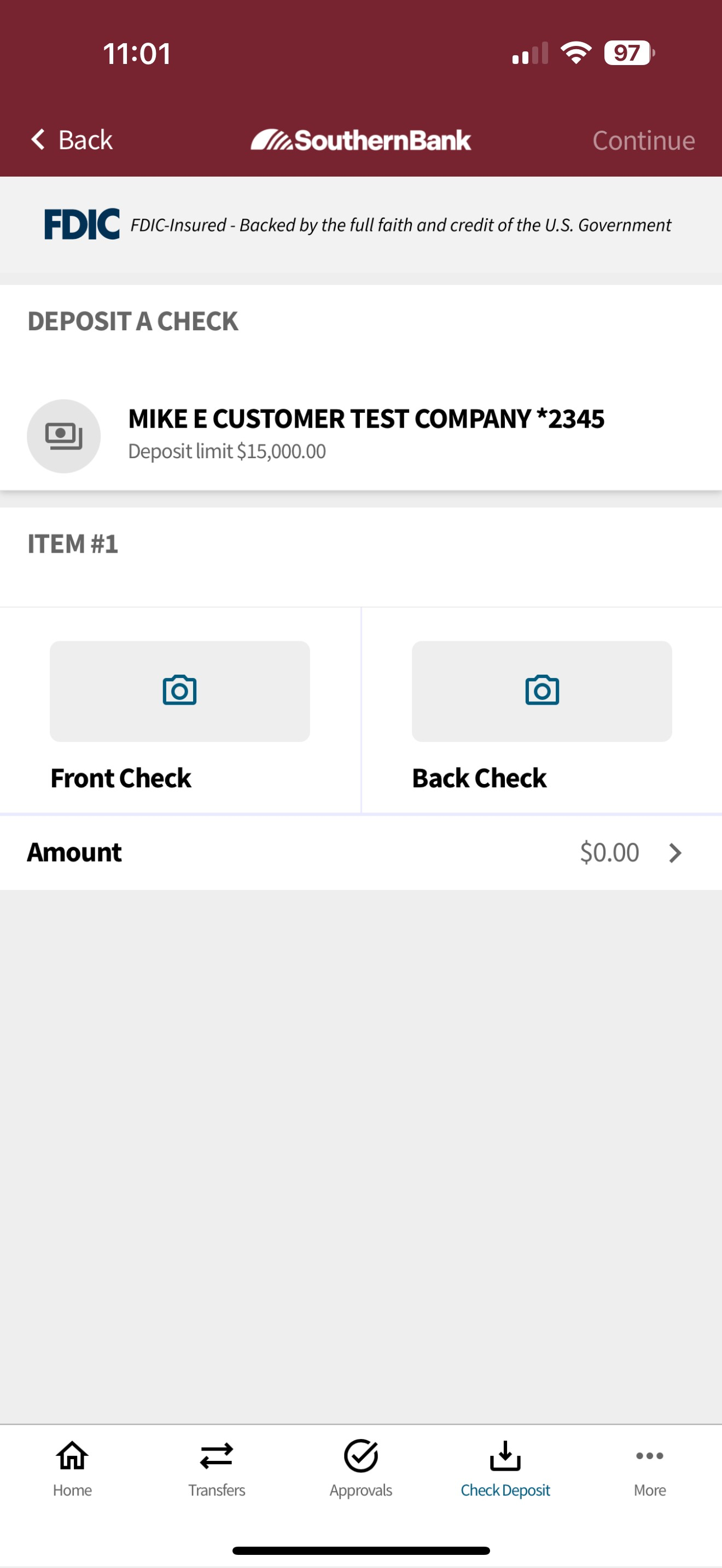 Southern Bank BusinessPro screenshot 4