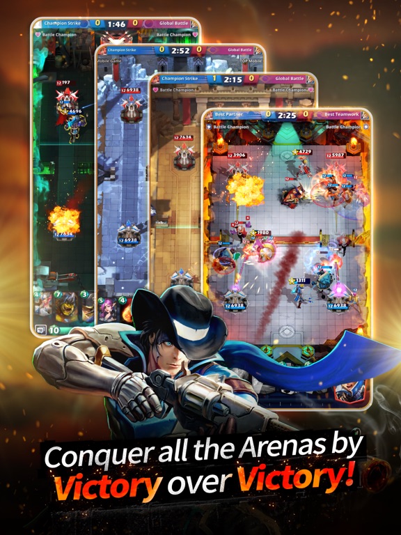 Champion Strike - PVP Arena iPad screenshot 8 - Games app