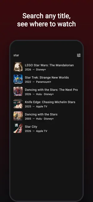 StreamTrack: Movies & TV screenshot 2