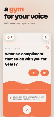 yapp: ai speaking coach Screenshot 2 of 3