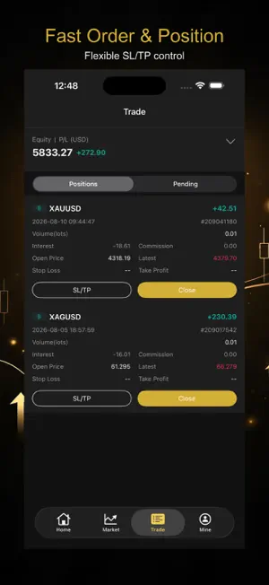 U-FINV: Gold & Forex Trading screenshot 3