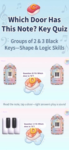 Do-Re-Mi Piano | Sushi Notes screenshot
