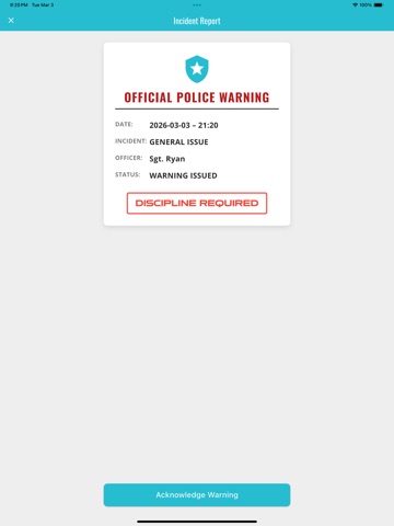 Fake Police Call: Parents Aid iPad screenshot