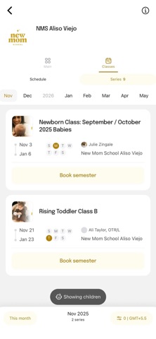 New Mom School screenshot