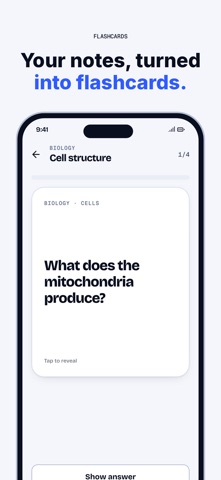 GoodOff - AI Flashcards & Quiz screenshot