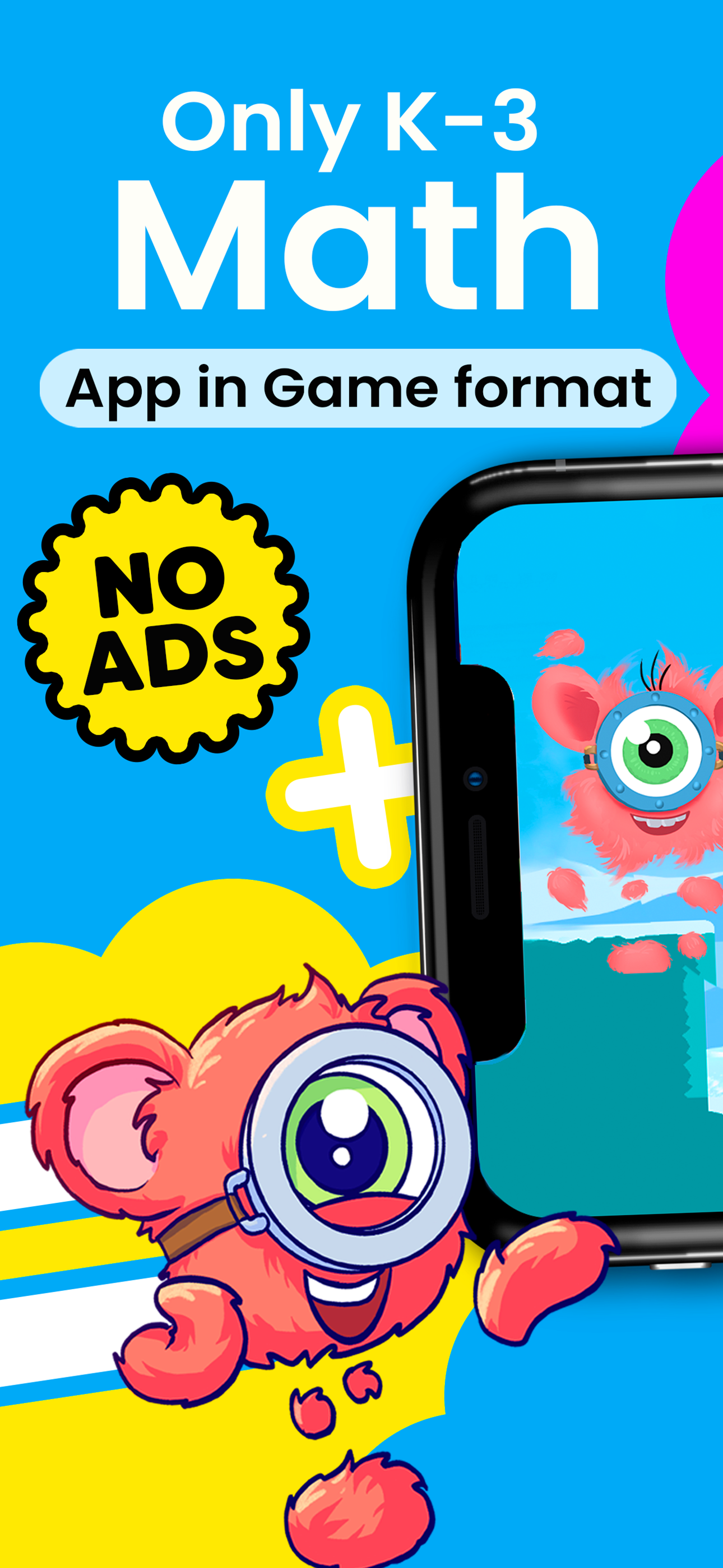 Monster Math : Kids Fun Games