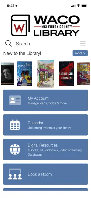 Waco-McLennan County Library screenshot 1