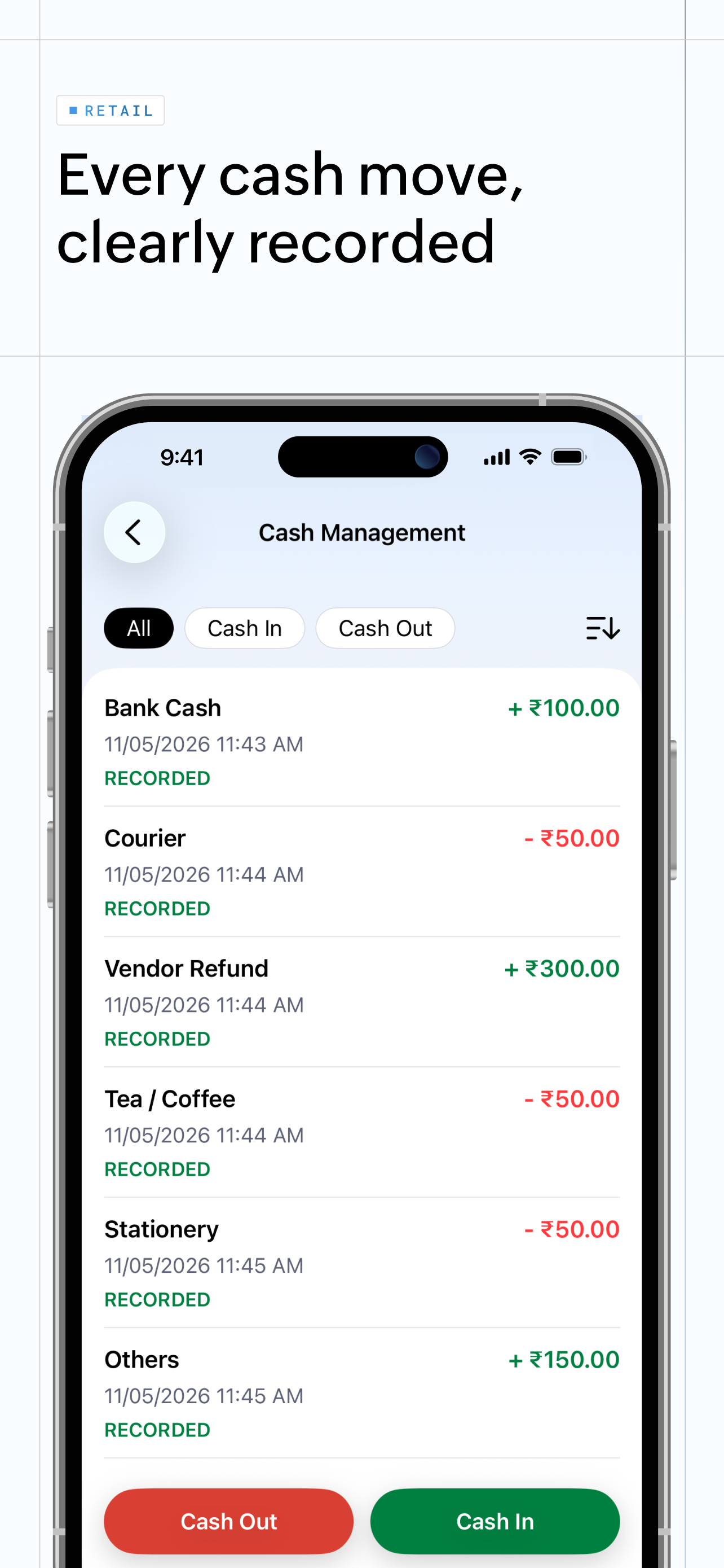 Retail - Zoho ERP screenshot 5