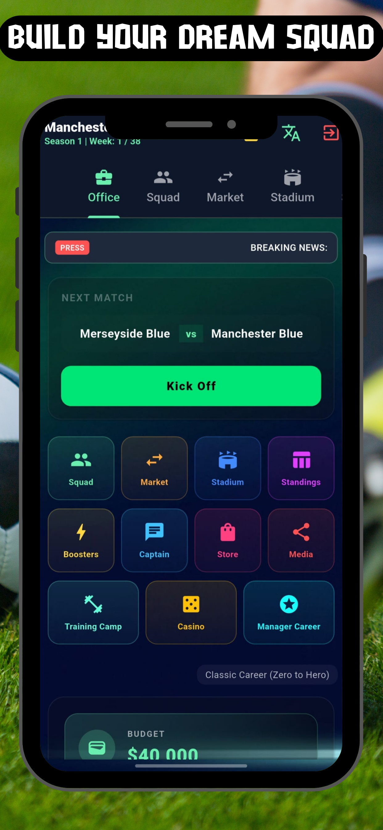 Coach Football Story screenshot 4