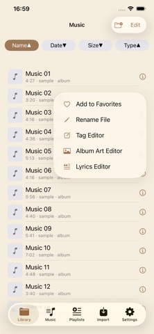 MusicShelf Offline Player Screenshot 1 of 3